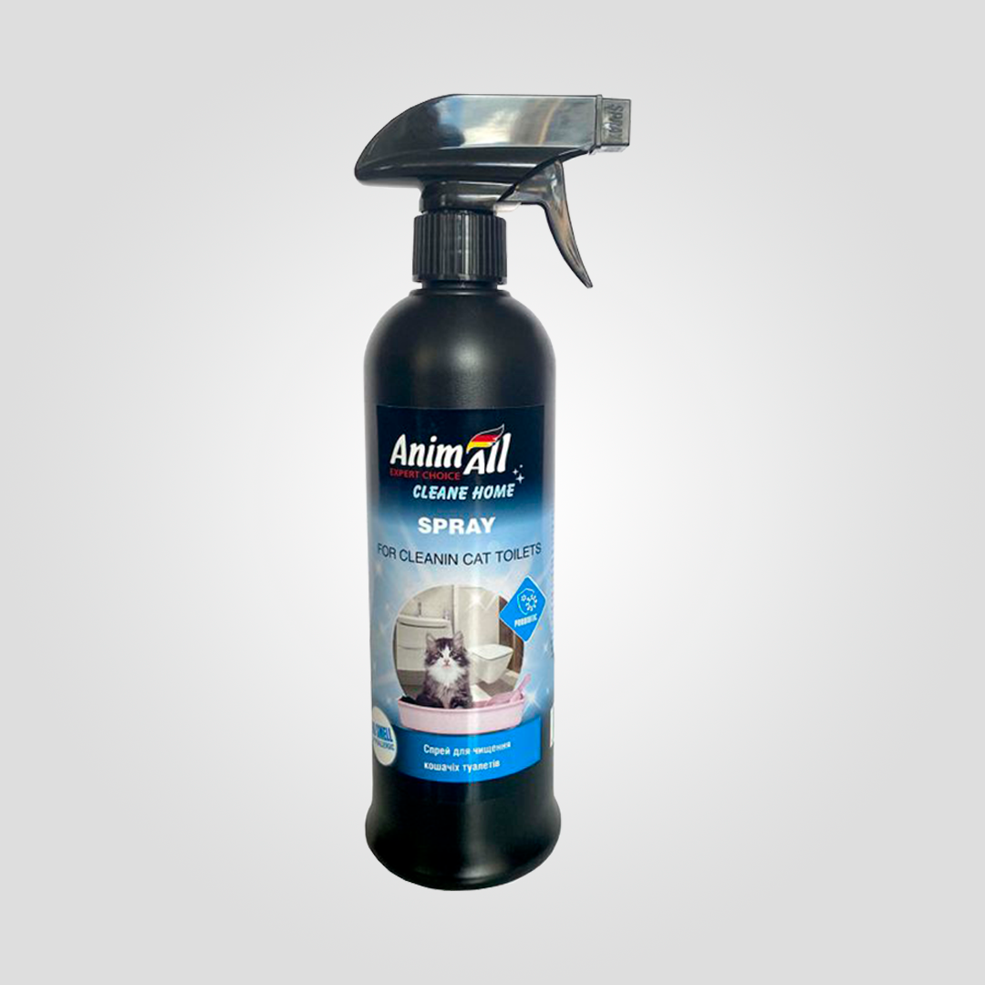 Спрей AnimAll Clean Home для чишення кошачих туалетів 500 мл (20502640)