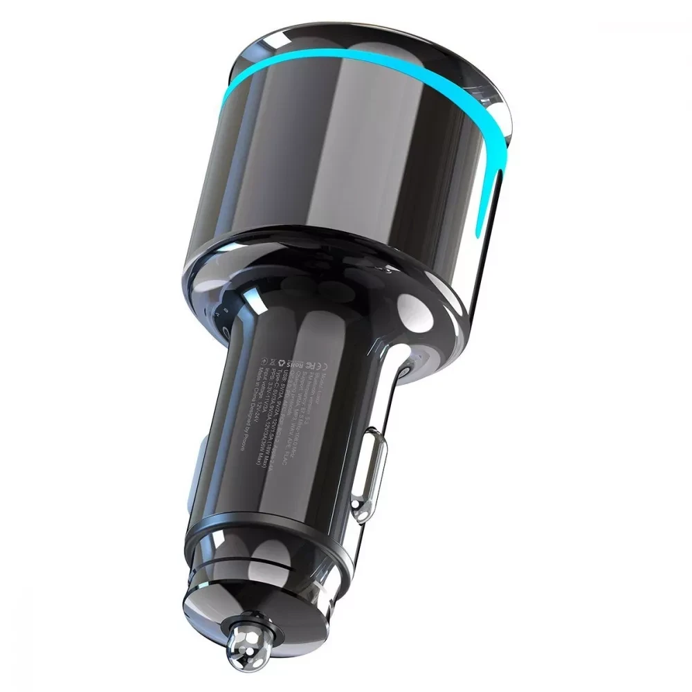 FM-трансмітер Proove FM Launcher Nexus АЗУ 30W PD/QC3.0 Type-C/USB Black - фото 4 FM-трансмітер Proove FM Launcher Nexus АЗУ 30W PD/QC3.0 Type-C/USB Black - фото 4