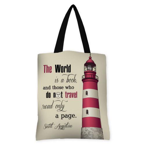 Сумка женская тканевая Presentville The World is a book (SV TRV043 BL) Сумка женская тканевая Presentville The World is a book (SV TRV043 BL)