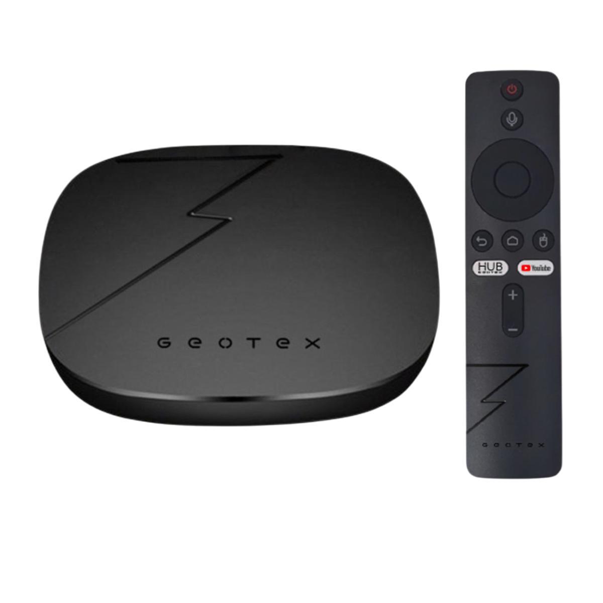 Медиаплеер смарт HD Geotex GTX-R3i Lite 2/16Gb Android10 4K Ultra HD Wi-Fi6 dual Ethernet с Bluetooth 5.0 Black (170403)