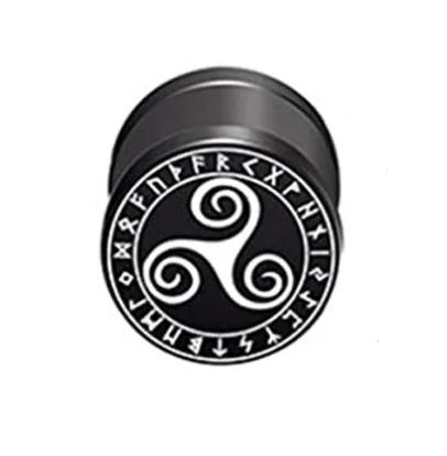 Сережки-штанги чоловічі кельтський Тріскель 1 шт. (1918936470)