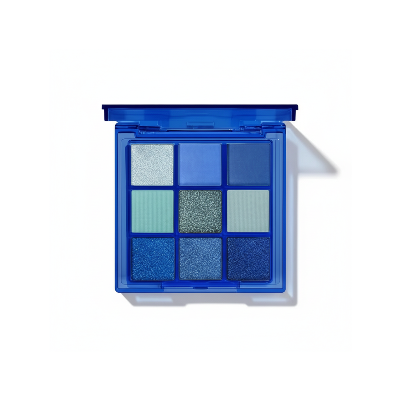 Палетка теней Gemini 9 цветов Blue Smoky Color vibes (2856983608)