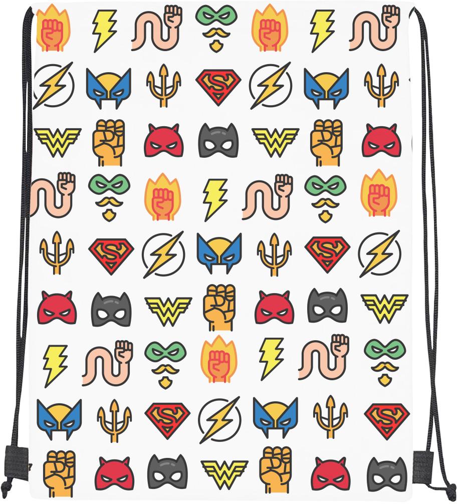 Мішок спортивний Superhero Pattern (20300950)
