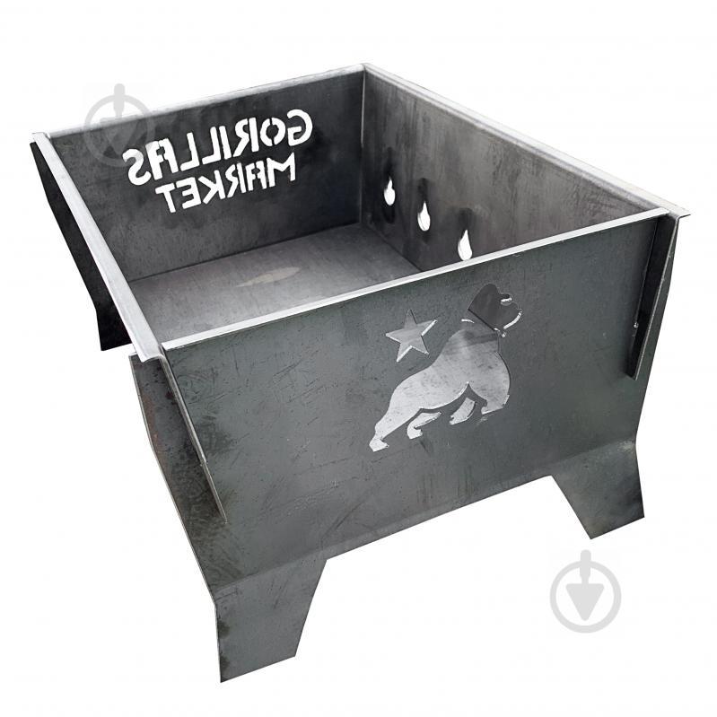 Мангал раскладной Gorillas Market "Gorillas BBQ" 2мм