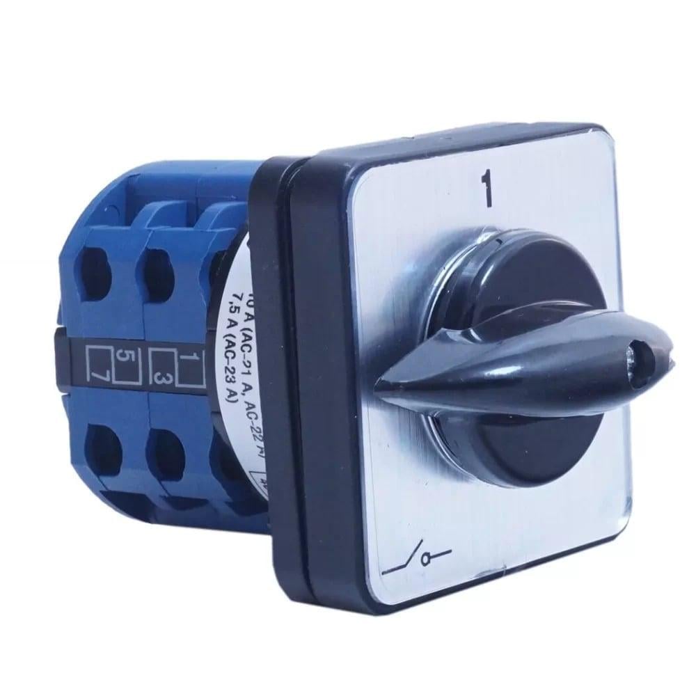 Переключатель пакетный УЕК ПКП10-22/О 1-2 2P 10A 400V (BCS12-010-3)