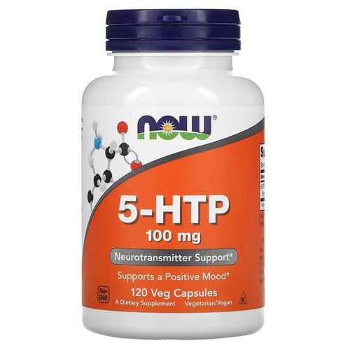 Добавка NOW 5-HTP 100 мг 120 капс. (NOW-00106)
