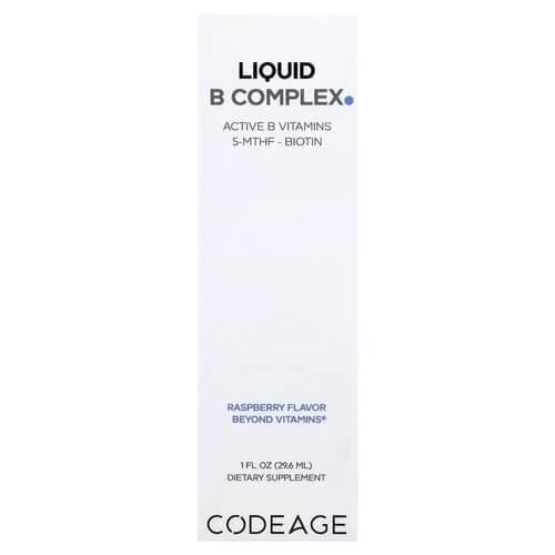 Комплекс витаминов группы В Codeage Liquid B Complex 29,6 мл (AGE-12031)