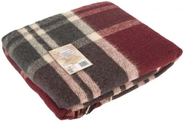 Плед вовняний 170х200 см - фото 1 Плед вовняний 170х200 см - фото 1