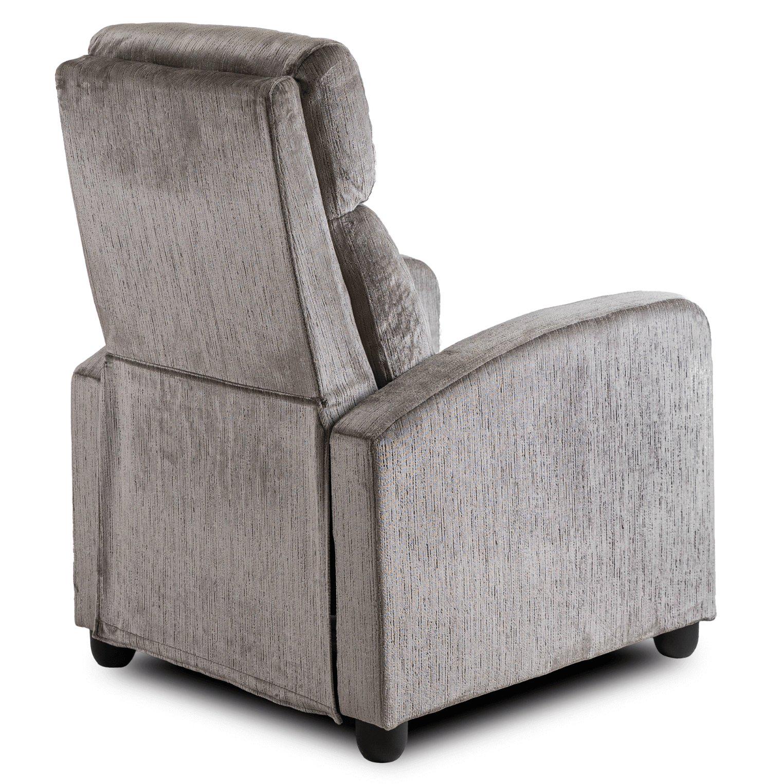 Крісло м'яке Mebel Elite DANNY Welur розкладне з реклайнером Сірий (ME.DANNY/P/V/FW) - фото 9 Крісло м'яке Mebel Elite DANNY Welur розкладне з реклайнером Сірий (ME.DANNY/P/V/FW) - фото 9