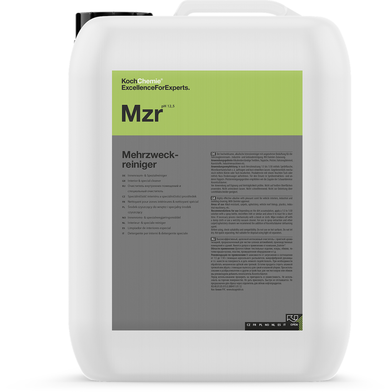 Очиститель универсальный Mehrzweckreiniger Mzr KochChemie концентрат для химчистки автомобиля на разлив 1 л