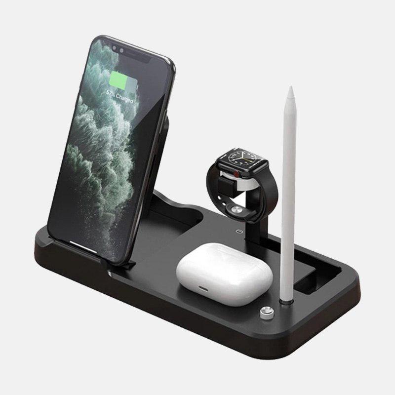 Зарядная док-станция HS-299 4в1 беспроводная