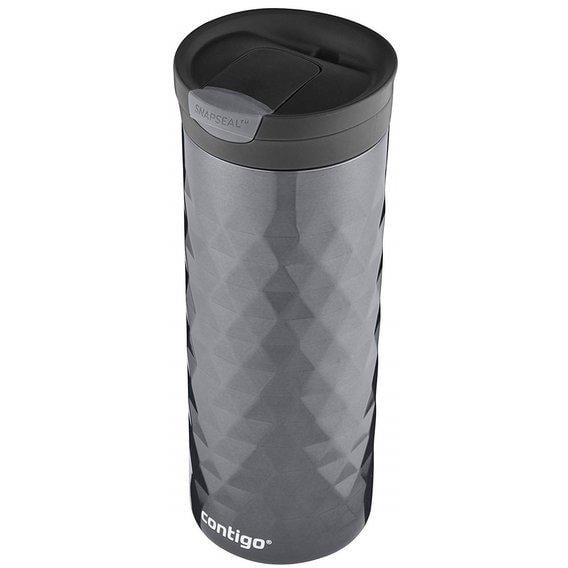 Термокружка Contigo Kenton SnapSeal Stainless Steel Travel Mug 591 мл Gunmetal (1075-2006114)