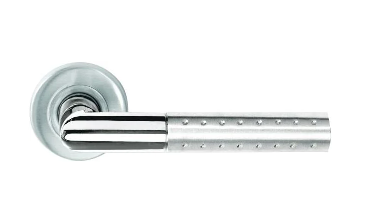 Ручка дверная на розетке Condi Collection 106 Сатин