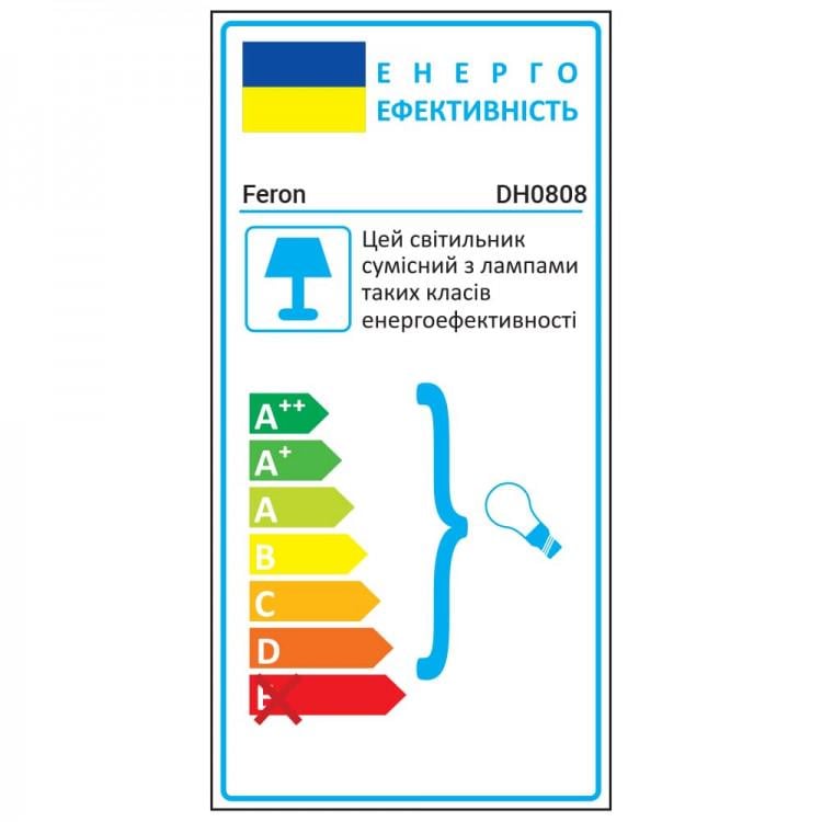 Светильник накладной Feron DH0808 архитектурный под лампу Черный (30651398) - фото 3 Светильник накладной Feron DH0808 архитектурный под лампу Черный (30651398) - фото 3