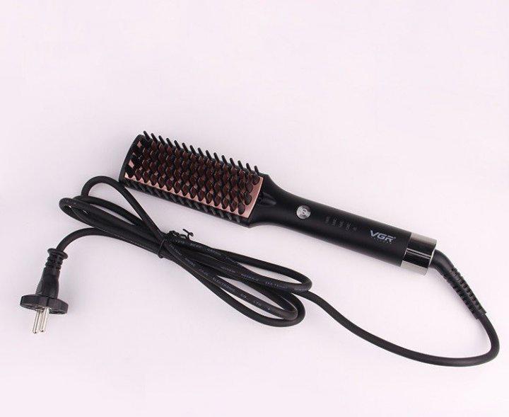 Фен-щетка для волос VGR V-590 электрический с керамическим покрытием Черный - фото 2 Фен-щетка для волос VGR V-590 электрический с керамическим покрытием Черный - фото 2