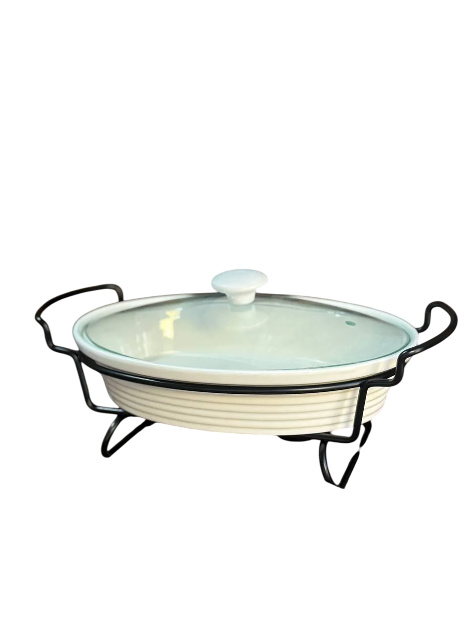 Мармит овальный Maestro керамика 1,6 л Белый (MR-11260-74)