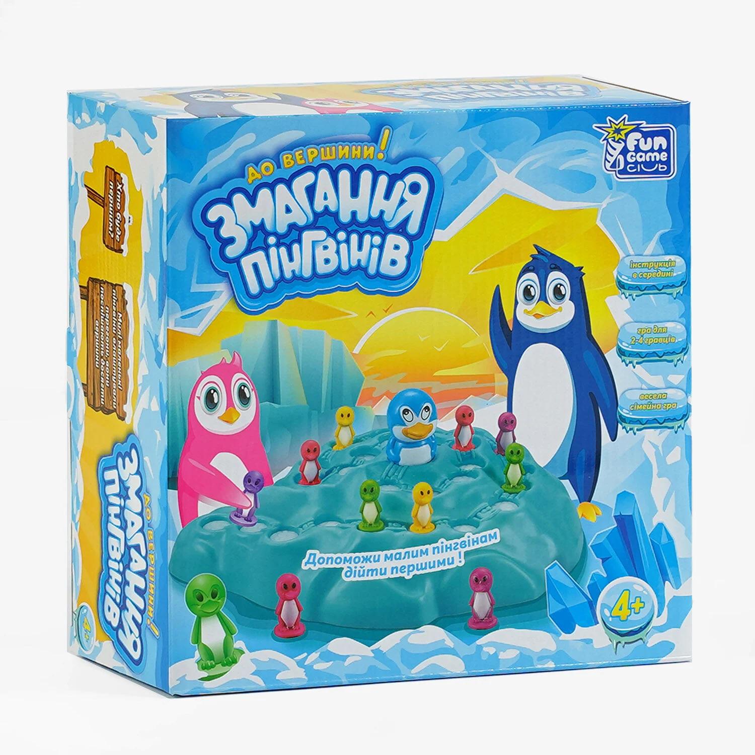 Настольная игра 4FUN Game Club 93296 24/2 Соревнования Пингвинов (95082)