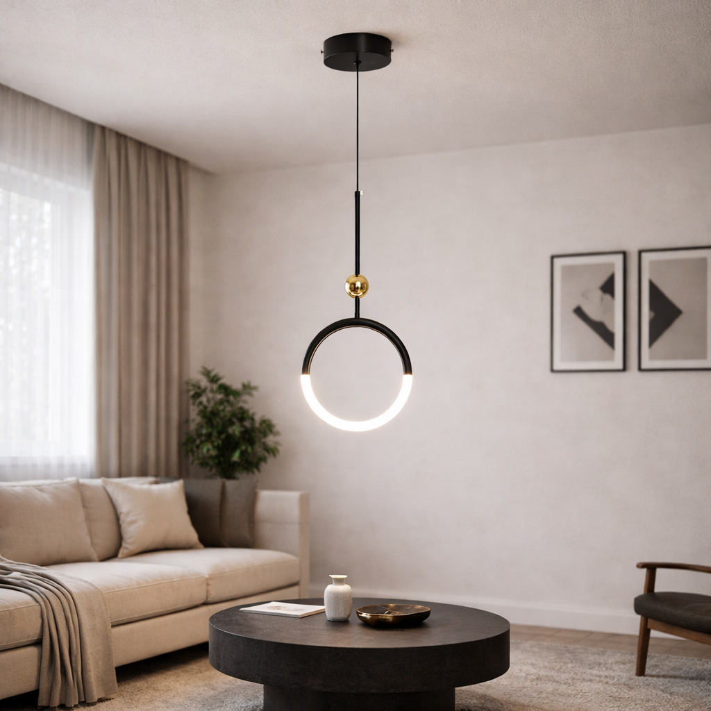 Подвесной светильник Lume Vento LED нейтральный свет 11W (20409/250BK) Подвесной светильник Lume Vento LED нейтральный свет 11W (20409/250BK)