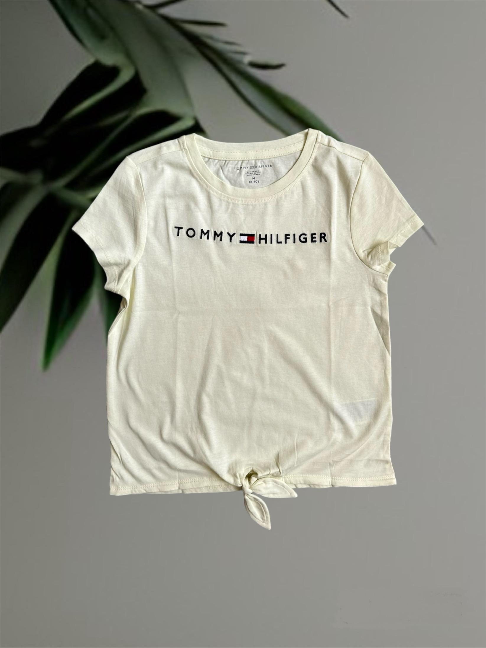 Футболка Tommy Hilfiger М 8/10 лет 128-140 см Желтый (0012965-1)