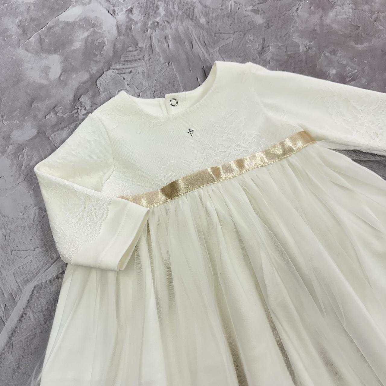 Сукня для дівчинки Белла р. 56 Ivory (2736657646) - фото 3 Сукня для дівчинки Белла р. 56 Ivory (2736657646) - фото 3