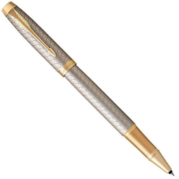 Ручка-роллер Parker IM 17 Premium Warm Silver