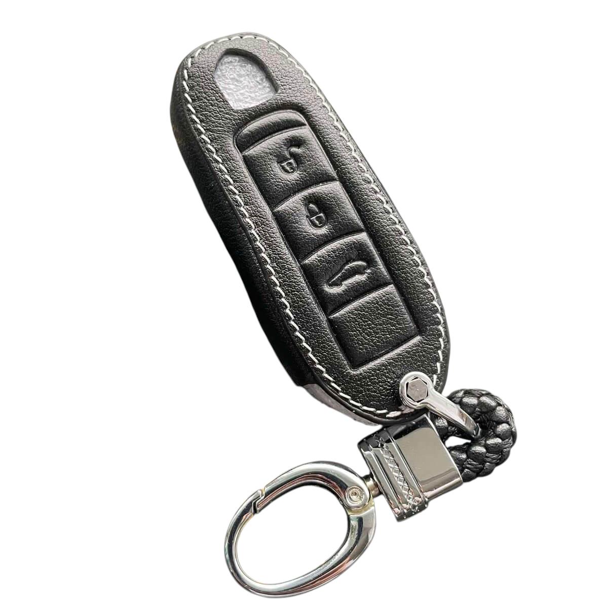 Чехол кожаный для ключа Porsche (po1lesmart)