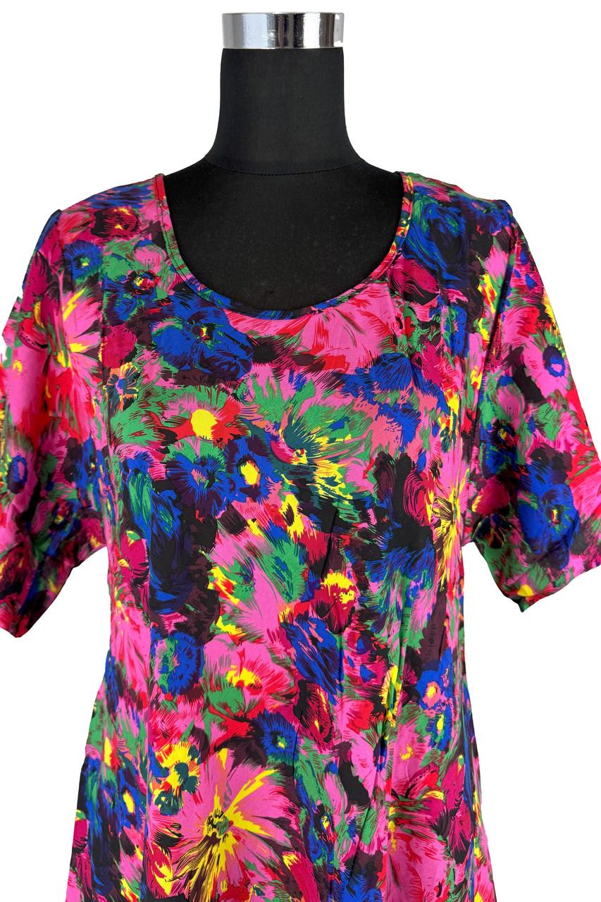 Платье женское летнее длинное 2XL Разноцветный (2603495816) - фото 3 Платье женское летнее длинное 2XL Разноцветный (2603495816) - фото 3