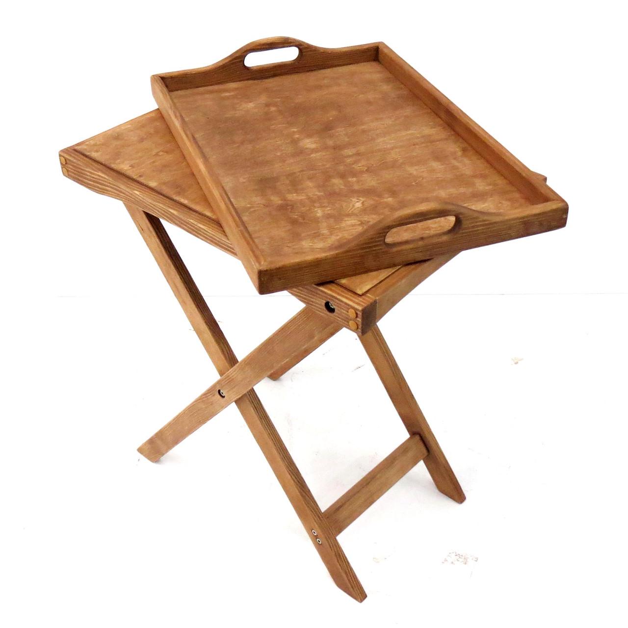 Столик раскладной из дерева Мюррей Мускат (СУН-000207) - фото 7 Столик раскладной из дерева Мюррей Мускат (СУН-000207) - фото 7