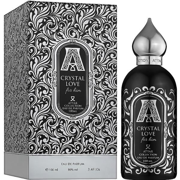 Парфюмированная вода для мужчин Attar Collection Crystal Love 100 мл (524) Парфюмированная вода для мужчин Attar Collection Crystal Love 100 мл (524)