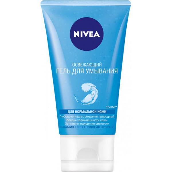 Гель для вмивання та очищення Nivea Освіжаючий для нормальної шкіри 150 мл (669295)