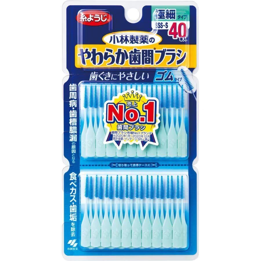 Щетка межзубная KOBAYASHI Pharmaceutical Soft Interdental Brush S мягкая 40 шт. (2897828637)