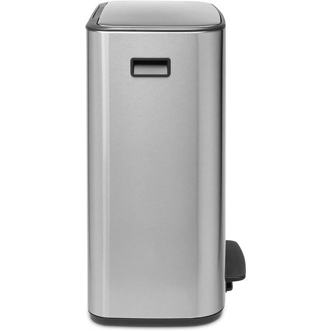 Бак для сміття Brabantia Bo Pedal Bin 2х30 л Темно-сірий (211461) - фото 3