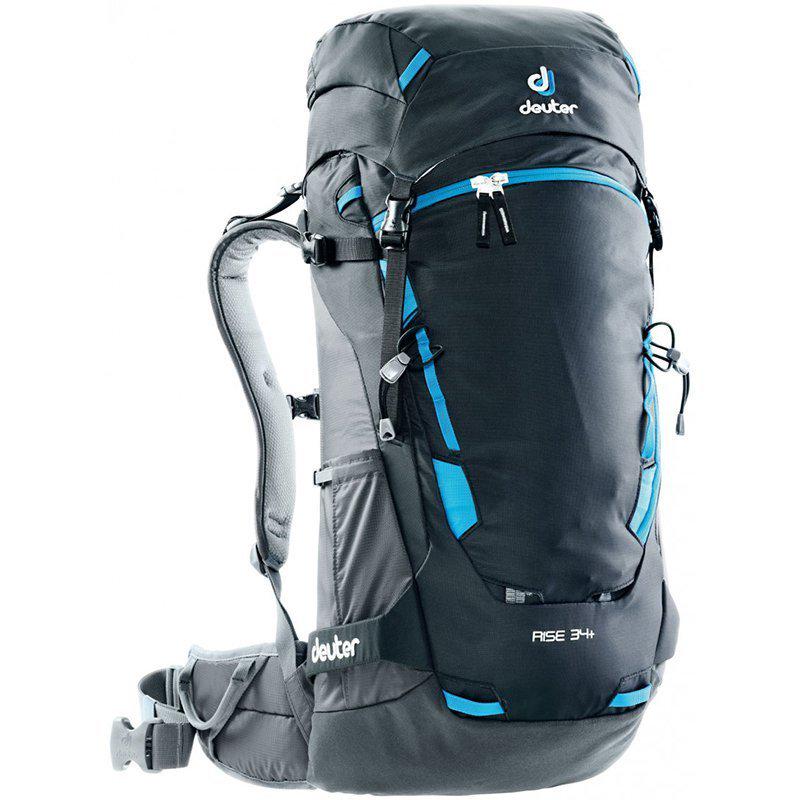 Рюкзак туристический Deuter Rise 34+8 л Black/Graphite (33013187403)