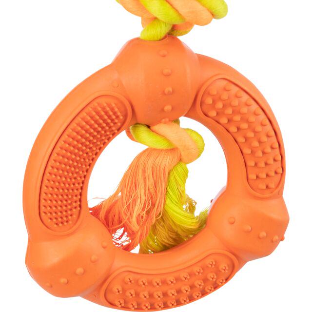 Игрушка Trixie кольцо веревочное для собак 12x41 см (TX-33191) - фото 2