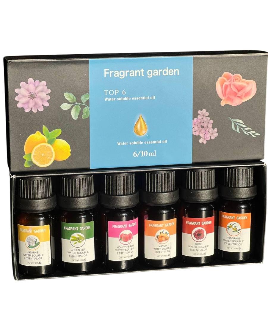 Набор эфирных водорастворимых масел для увлажнителя воздуха Душистый сад 6 шт. (e568d162)