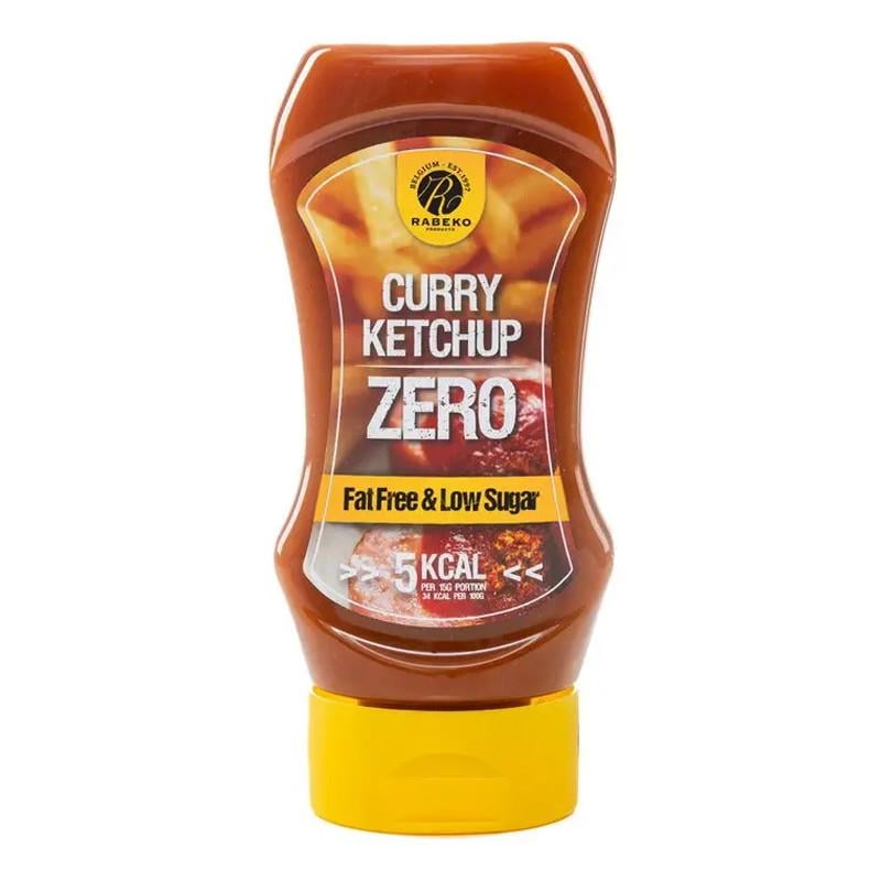 Соус кетчуп карі Rabeko Zero Sauce 350 мл (23046-01)