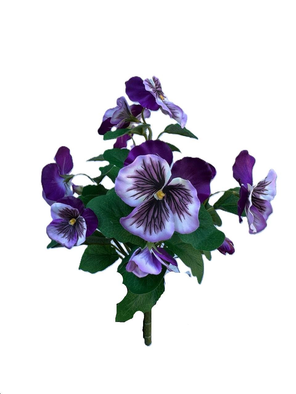 Букет братик искусственный Серо-фиолетовый