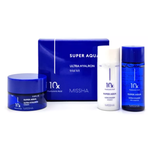 Набор ультра увлажняющий MISSHA Super Aqua Ultra Hyaluron Miniature Triple Set (1725232553)