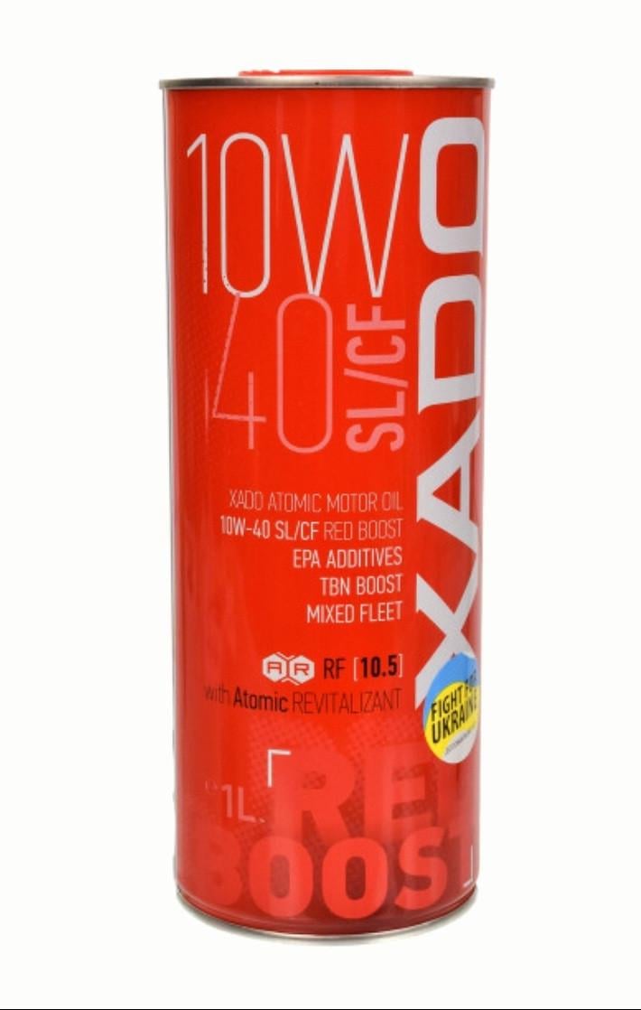Моторная смазка XADO 10W-40 SL/CF RED Boost 1 л (XA 26144) - фото 2