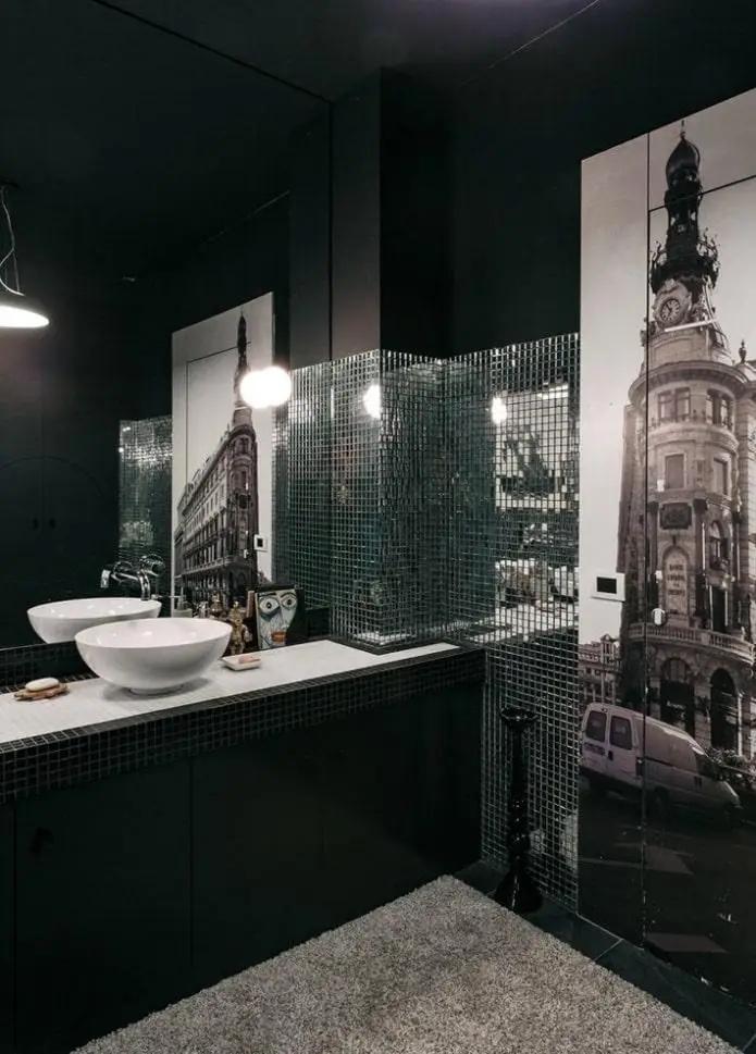 Мозаїка дзеркальна Decor Stone Hub Zs-2x2-Z в котедж та приватний будинок в бар 274x274 мм Сріблястий (004166) - фото 3