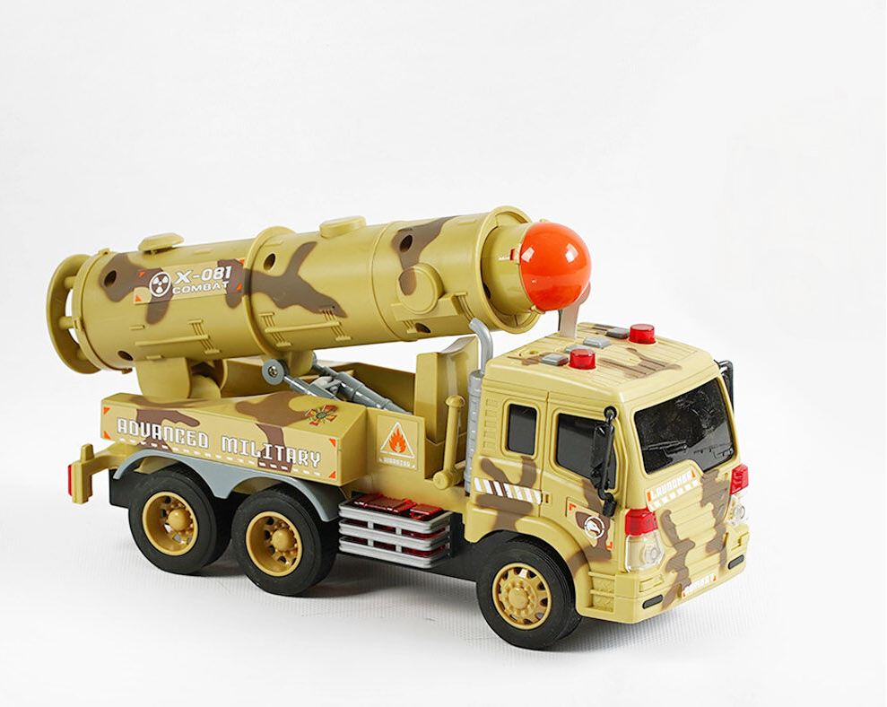 Спецтехніка WY 651 B масштаб 1:16/підсвічування/імітація пострілів/ракетна установка (24713192)