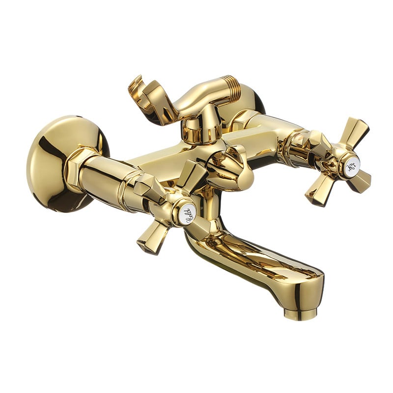 Смеситель для ванны MIXXUS Premium RETRO GOLD-142 (MI5850)