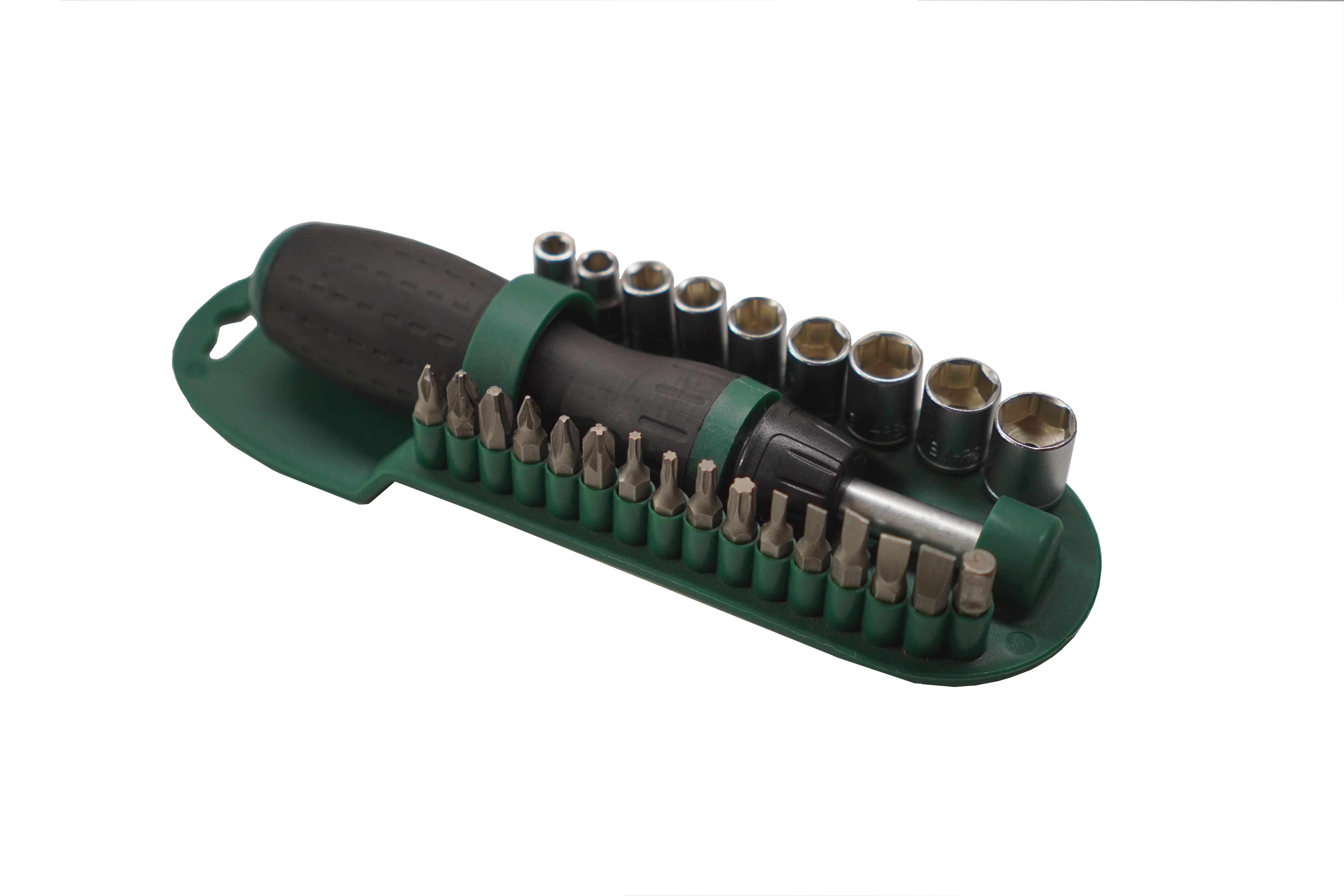 Отвертка с битами Mannesmann M11820 26 пр. - фото 2