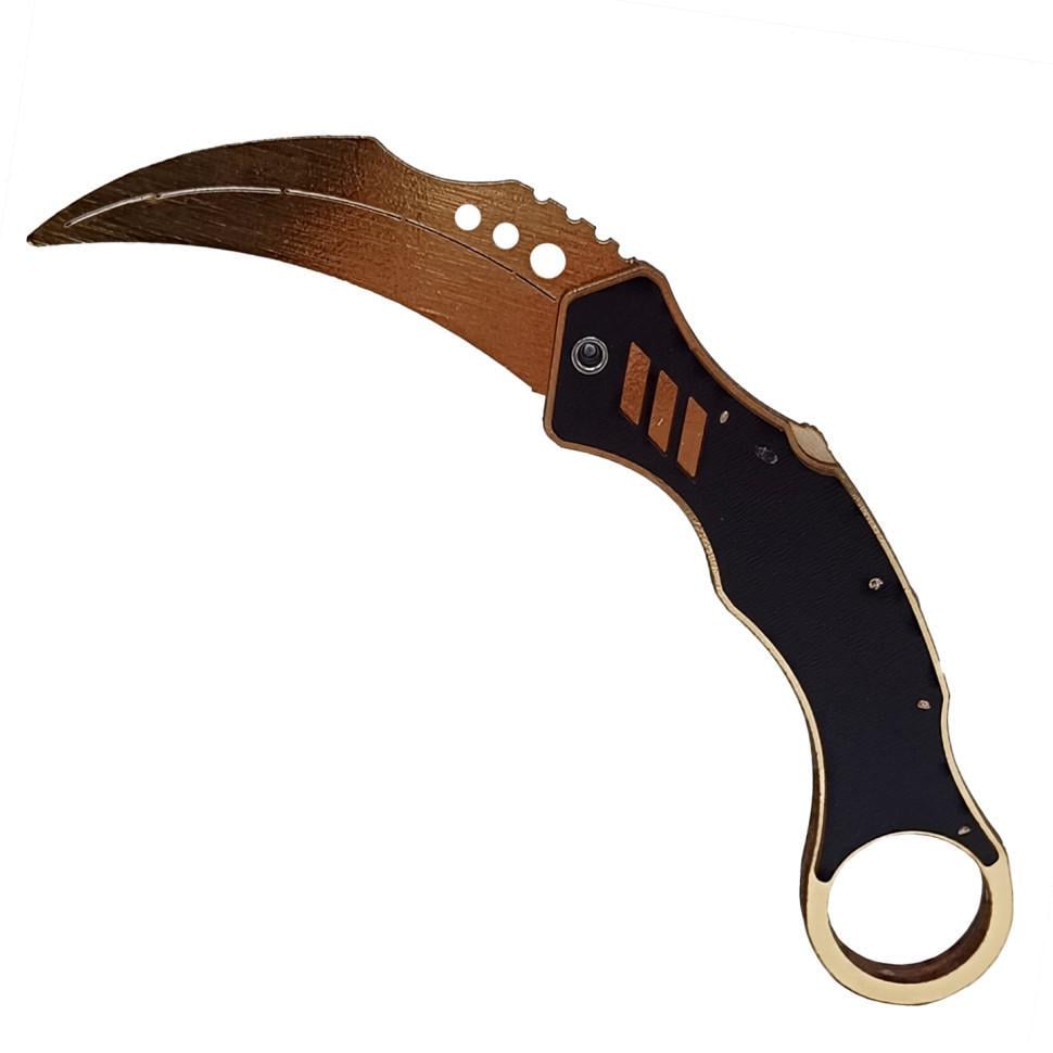 Дитячий іграшковий ніж Сувенірний Mantis CITRINE MAN-C дерев'яний (RLT53235)