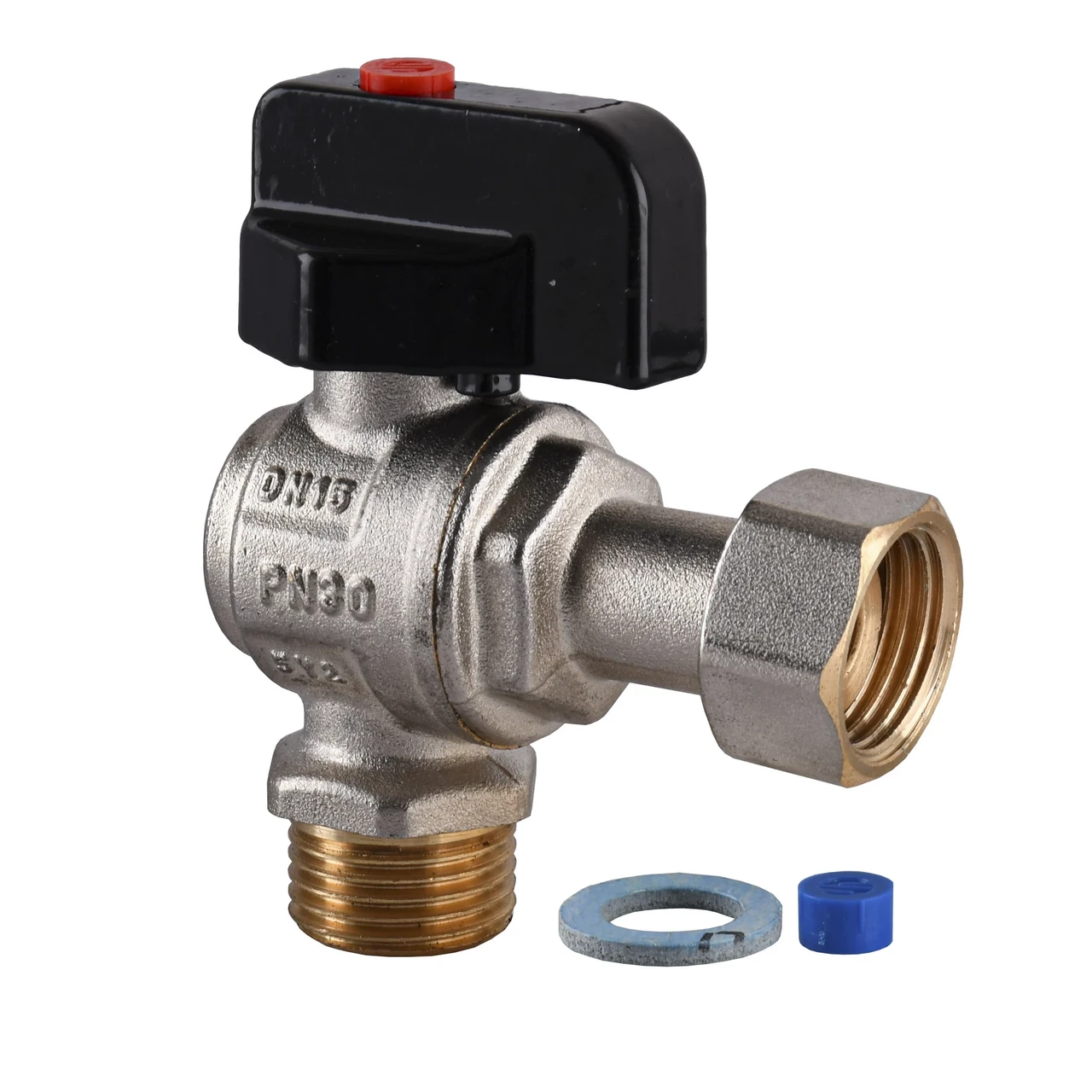 Кран шаровой угловой котловый с накидной гайкой Arco 1/2" 150813 (1200000218)