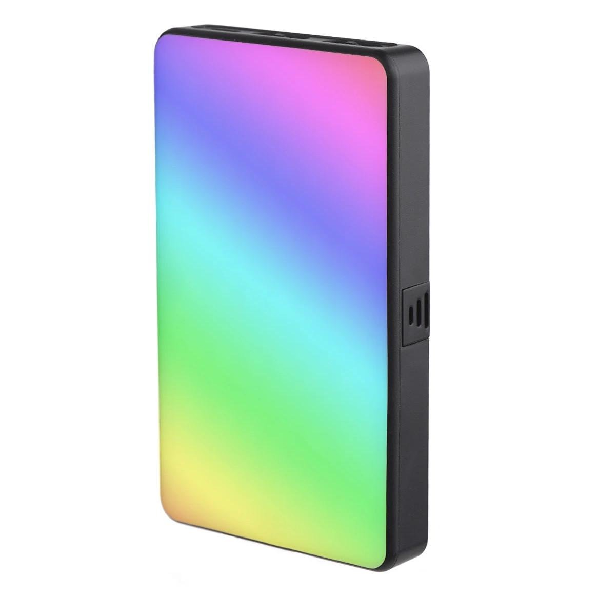 Лампа накамерна світлодіодна LED RIAS W140 RGB з акумулятором (3_03968)