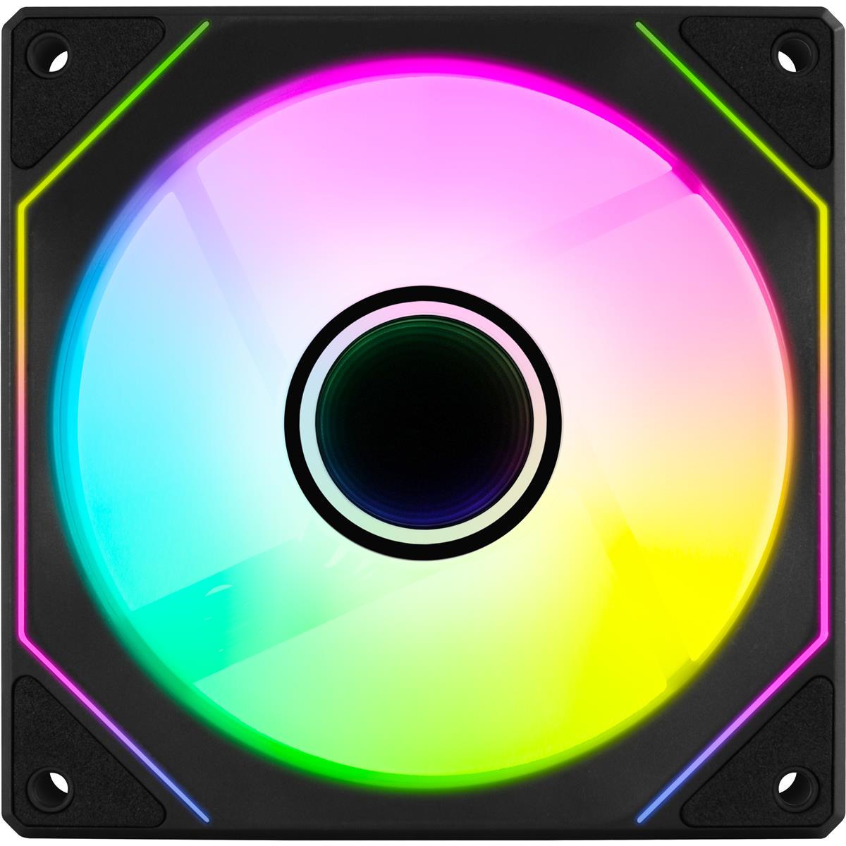 Вентилятор для корпусу AeroCool Phantom M-3 ARGB 120 мм Black (ACF3-MR11217.11)