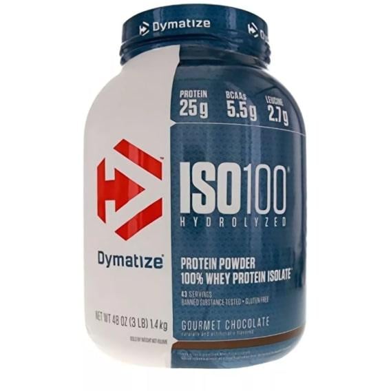 Протеин Dymatize ISO-100 1400 г 48 порций Gourmet Vanilla (000008392)