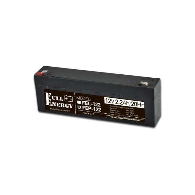 Аккумулятор свинцово-кислотный Full Energy FEP-122 12V 2,2Ah для ИБП технология AGM (FEP-122)