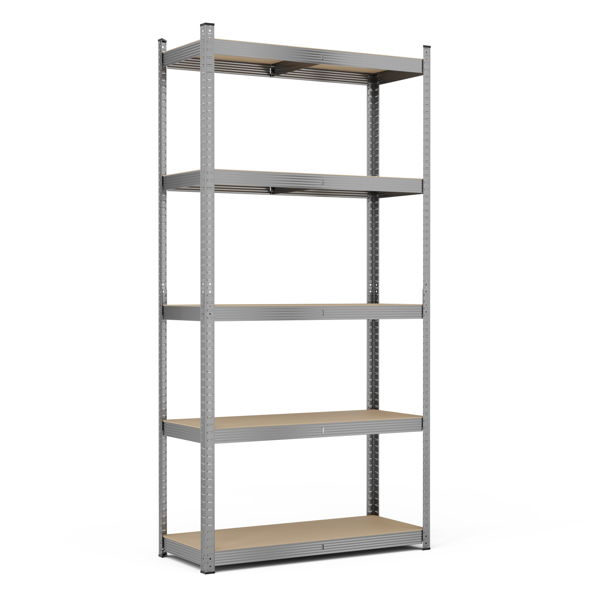 Стеллаж металлический StahlPro 2220x1100x450 мм оцинкованный 5 полок МДФ Стеллаж металлический StahlPro 2220x1100x450 мм оцинкованный 5 полок МДФ